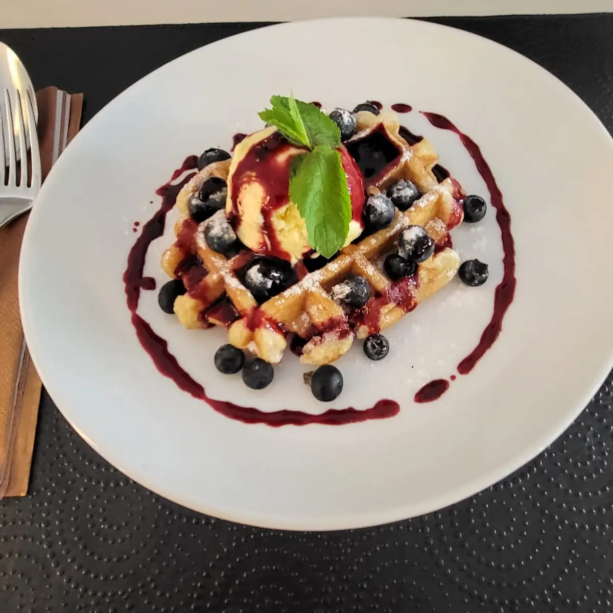 Blueberry Waffle