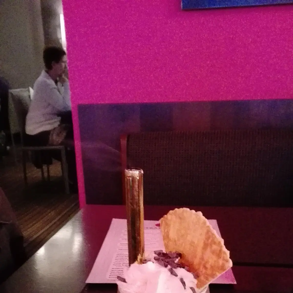 Eis Mit Waffeln