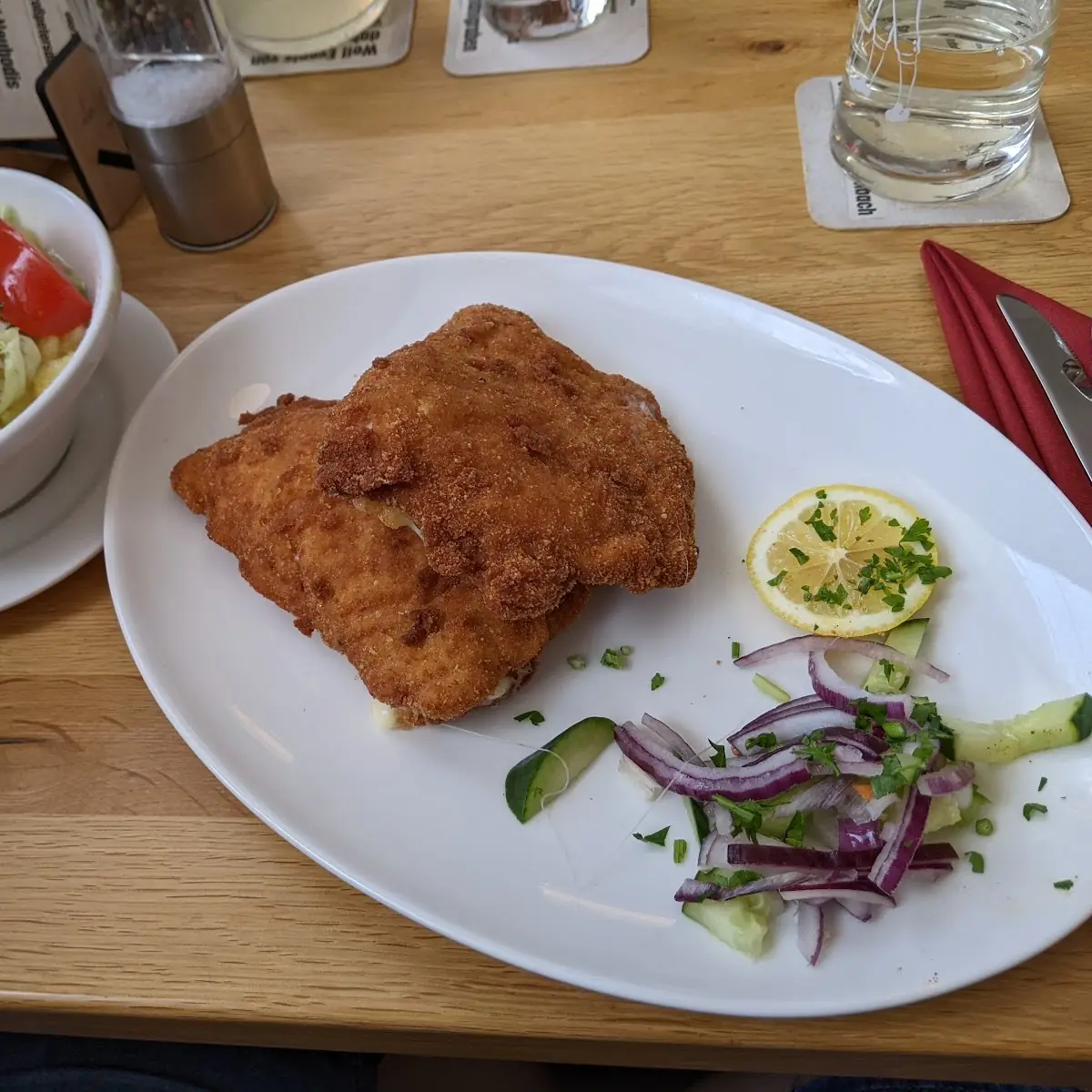 Hühner Cordon Bleu