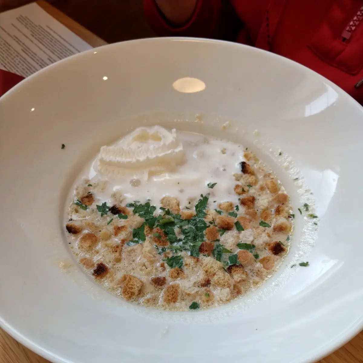 Knoblauchkremesuppe