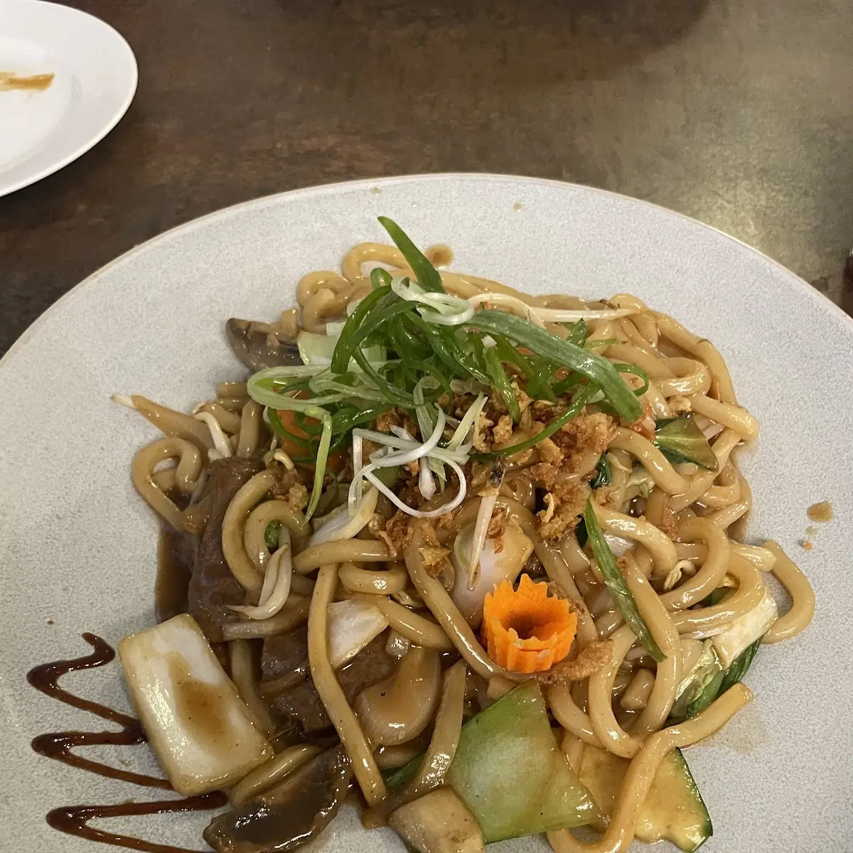 Bánh Canh Xào Gebratene Udonnudeln