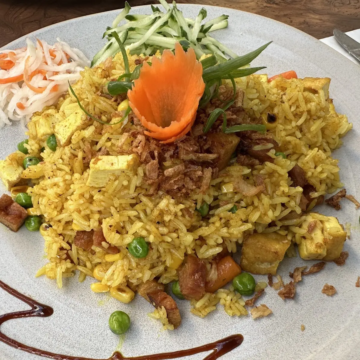 Cơm Chiên An Lạc Gebratener Reis