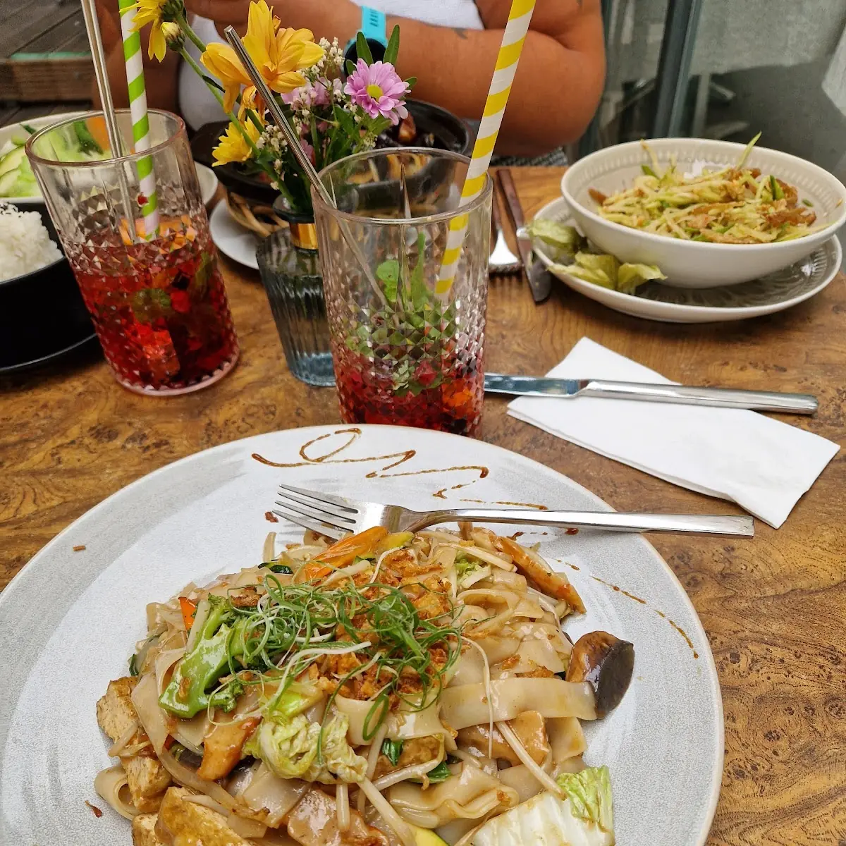 Phở Xào Gebratene Reisbandnudeln