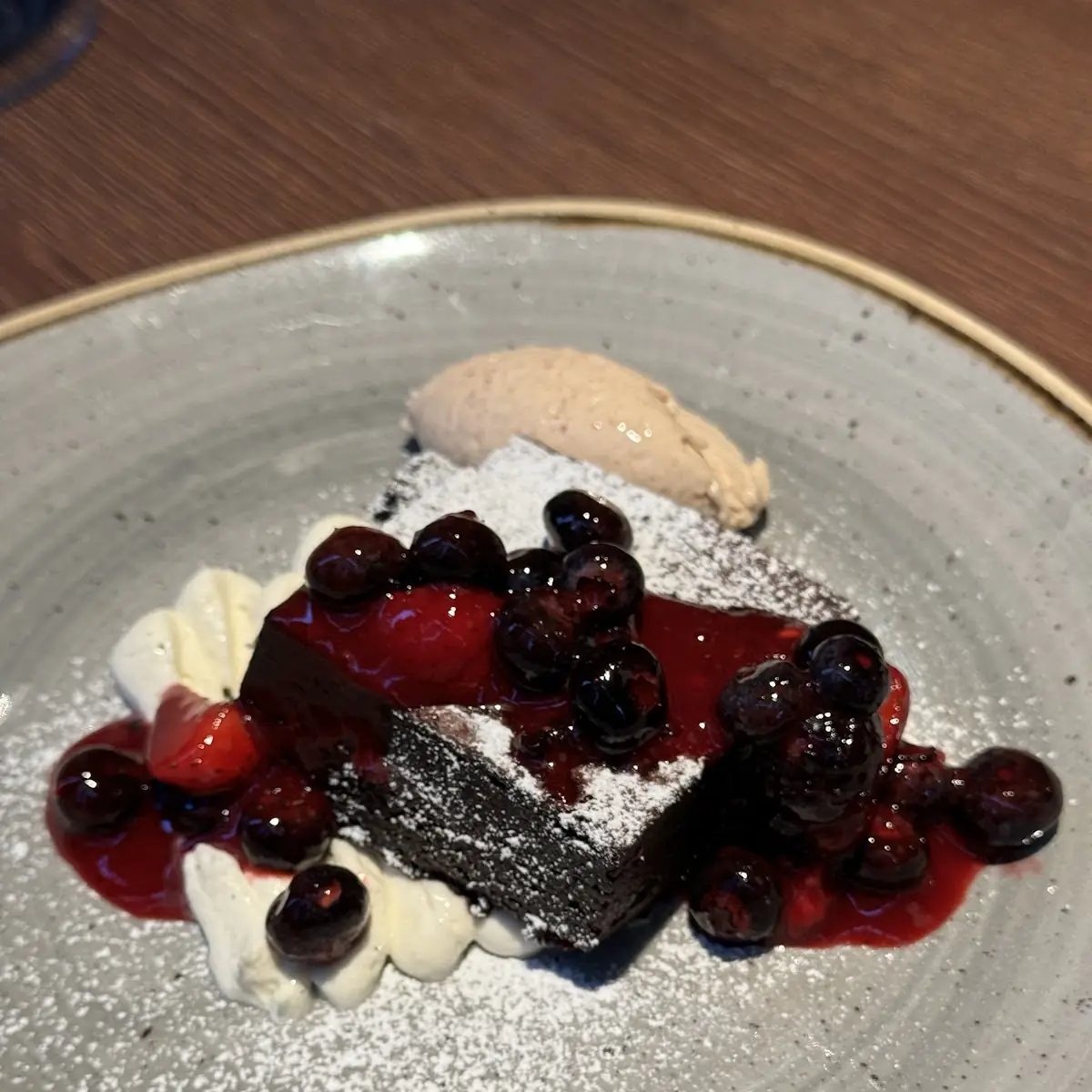 Brownie with Ice Cream