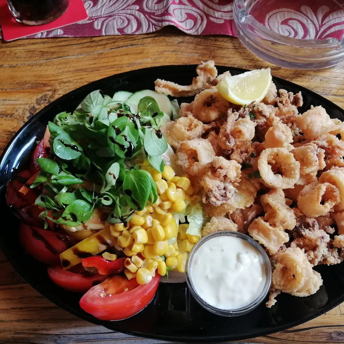 Calamari Fritti, Restaurant Lampadini