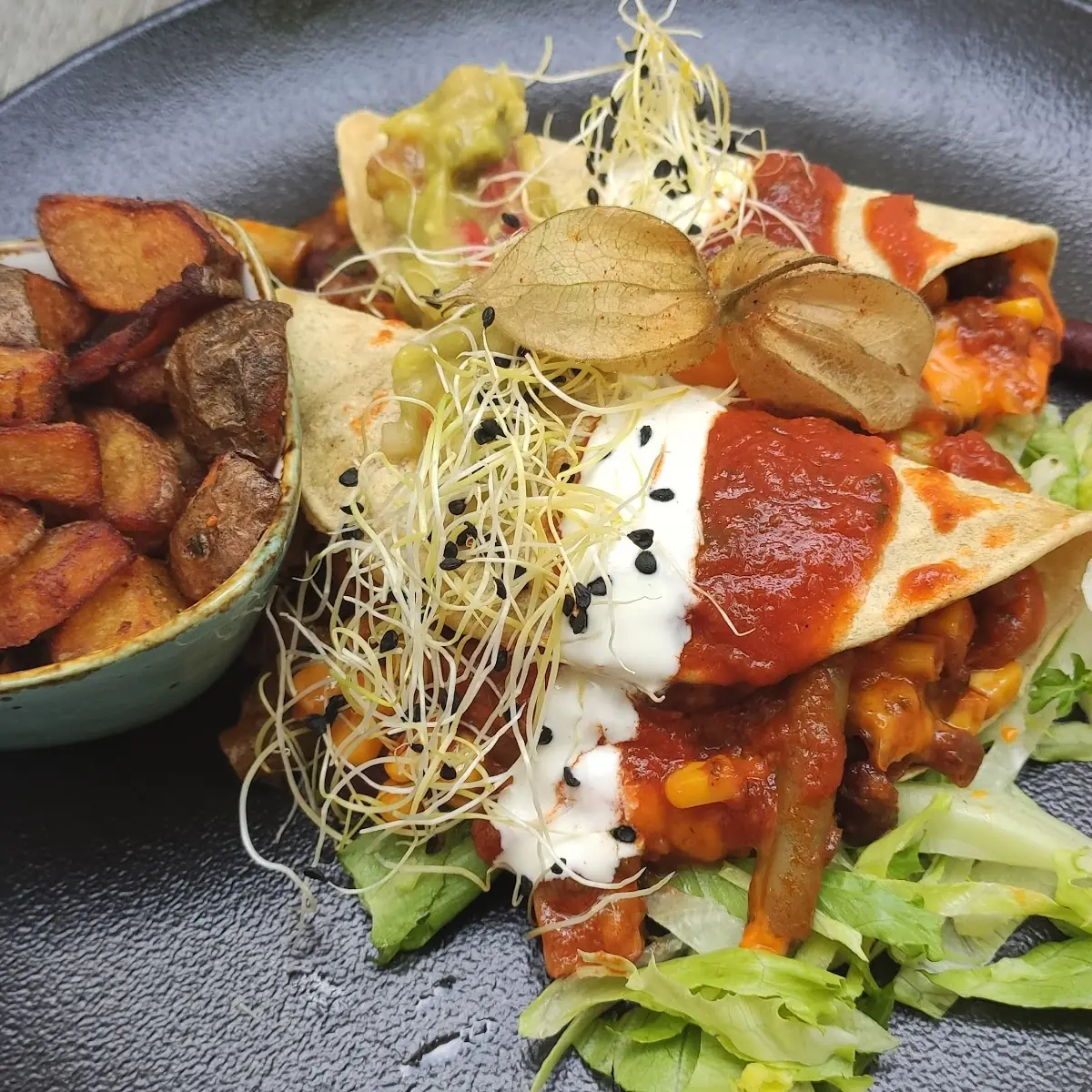Enchilladas De Pollo