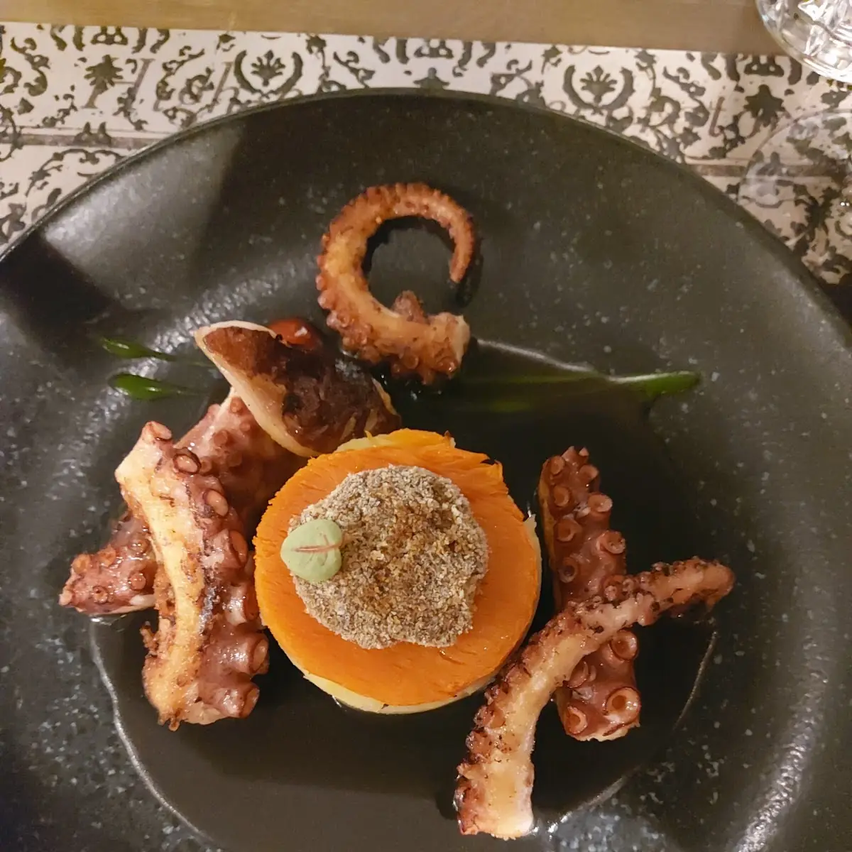 Gegrillter Oktopus