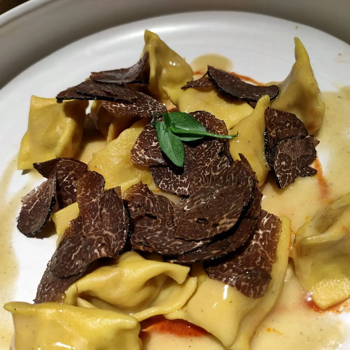 Hausgemachte Ravioli Mit Steinpilzen