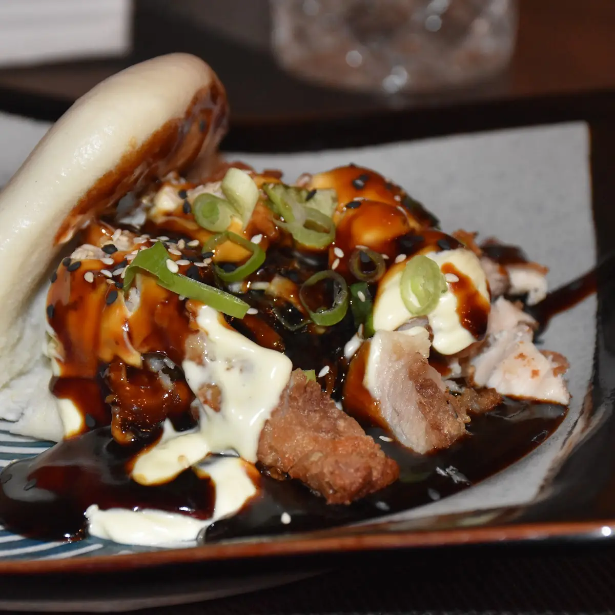 Bao Bun Teriyaki Chicken