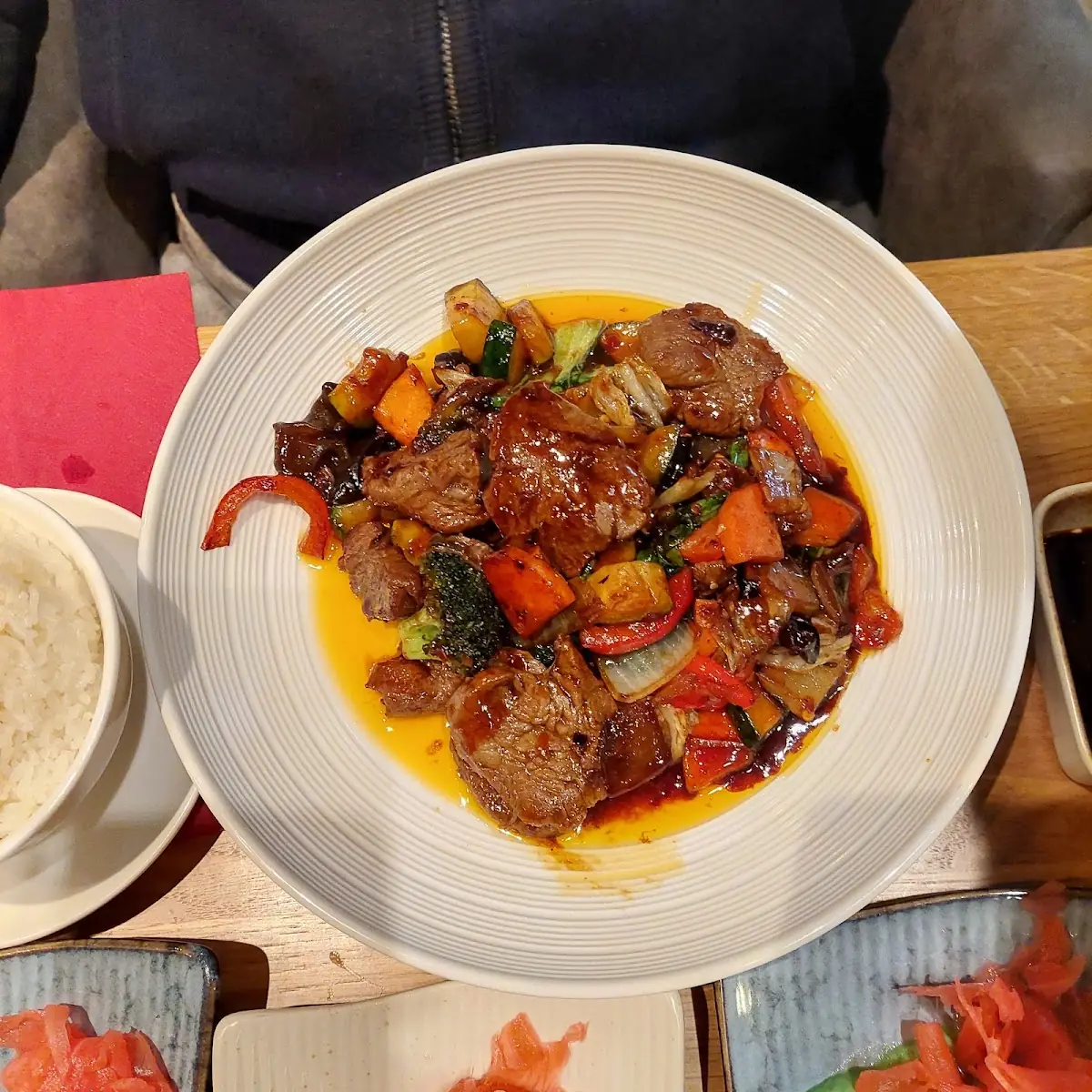 Rindfleisch Mit Gemüse Scharf