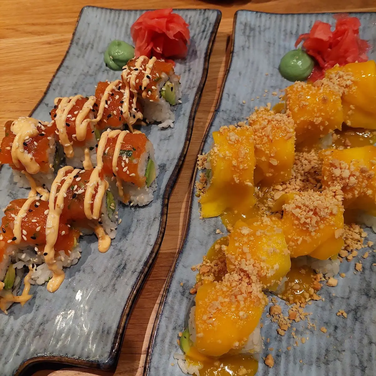 Tatar Maki Avocado Mit Chili Mayo Und Mango Avocado Maki