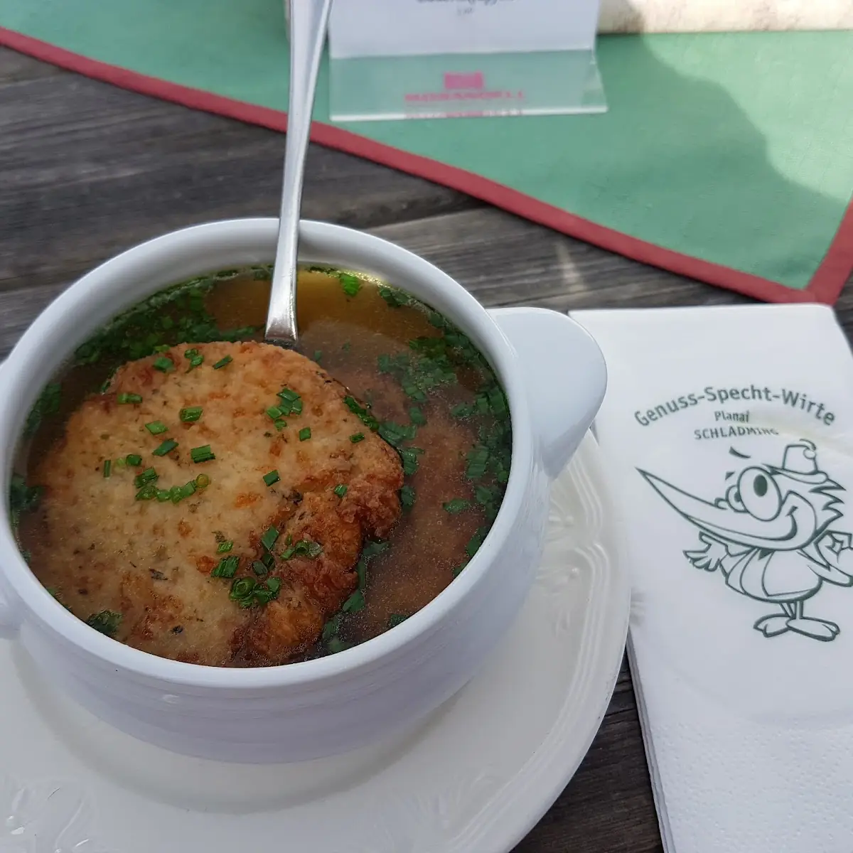 Kaspressknödelsuppe