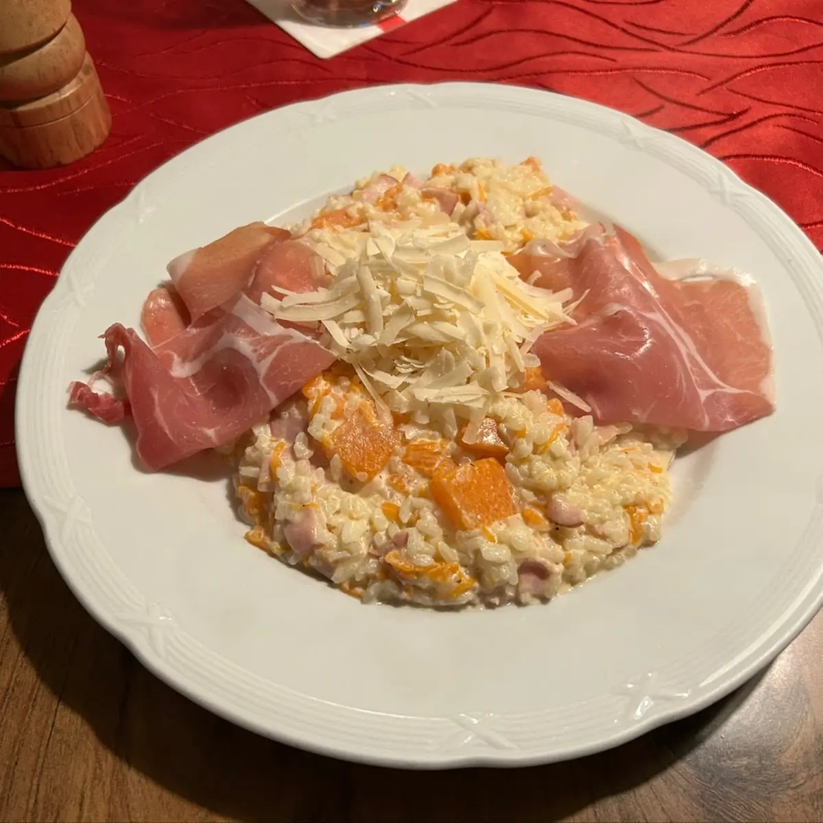 Kürbis Risotto