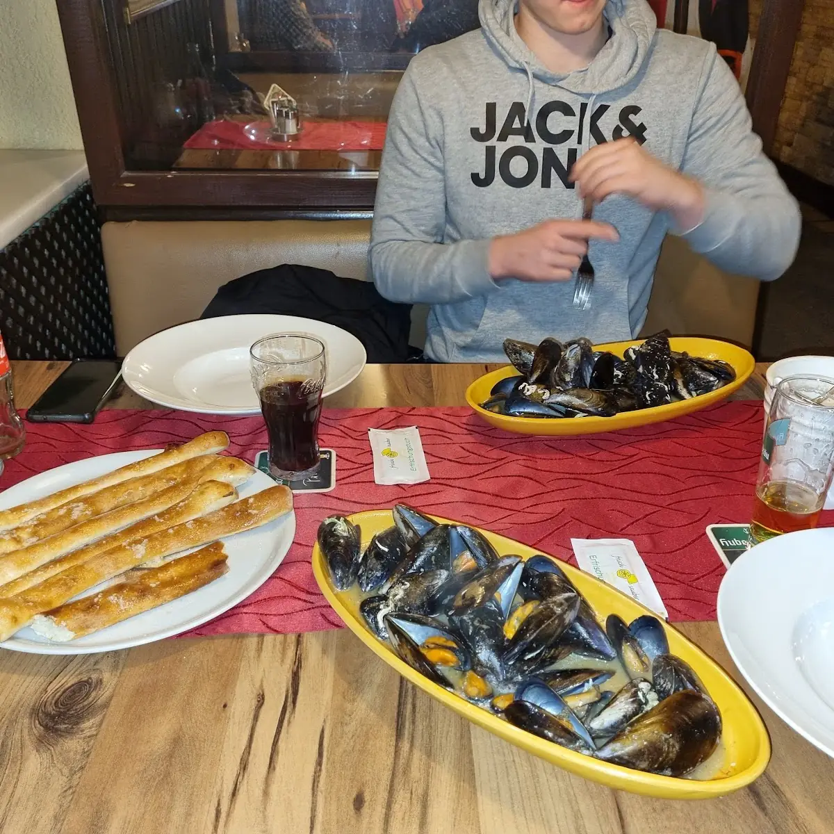 Muscheln In Weißweinsauce