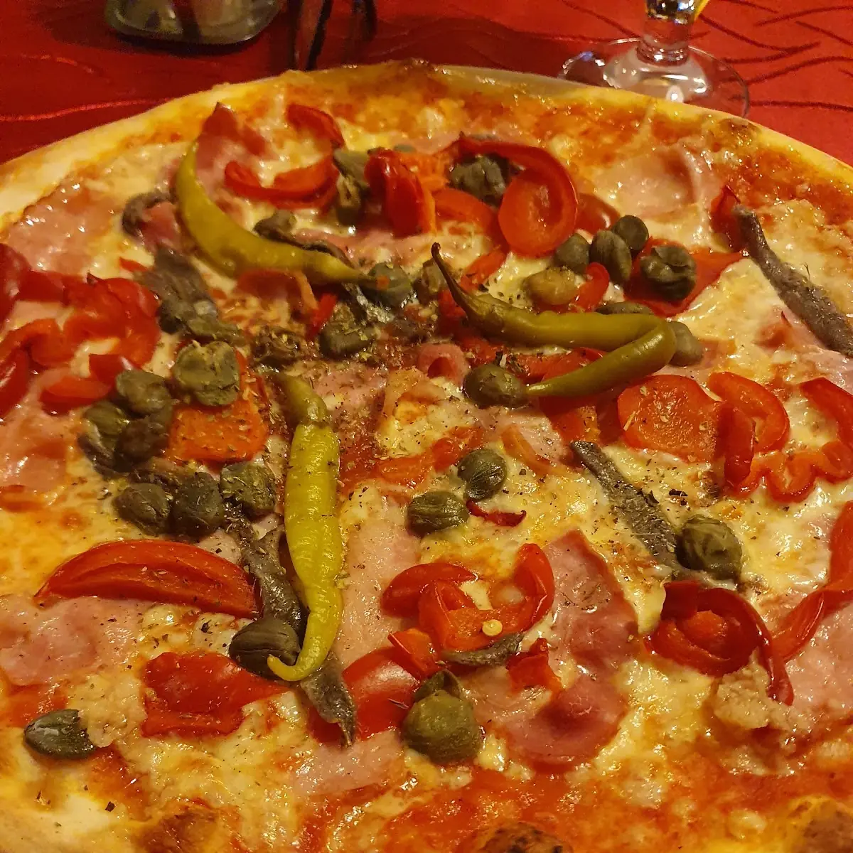 Pizza Diavolo Scharf 33cm
