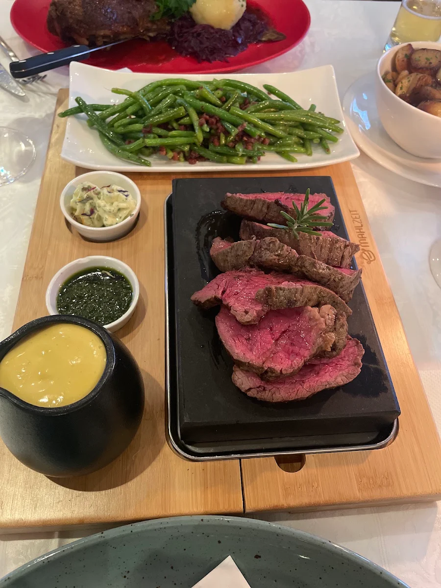 Chateaubriand Mit Beilagen