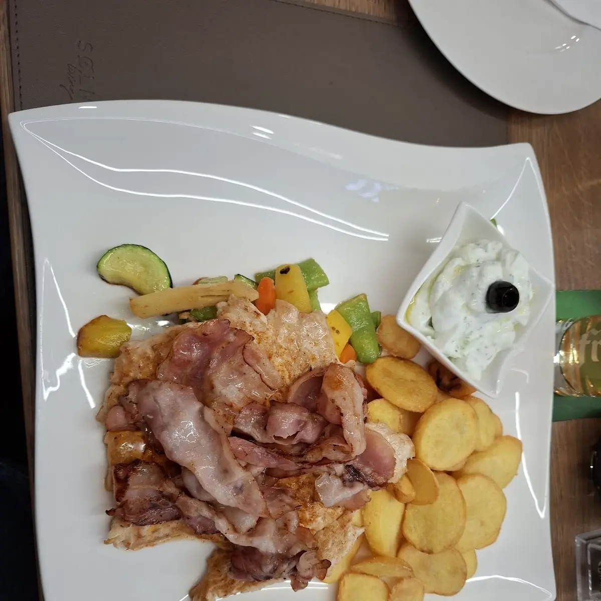 Hühnerfilet Mit Speckmantel