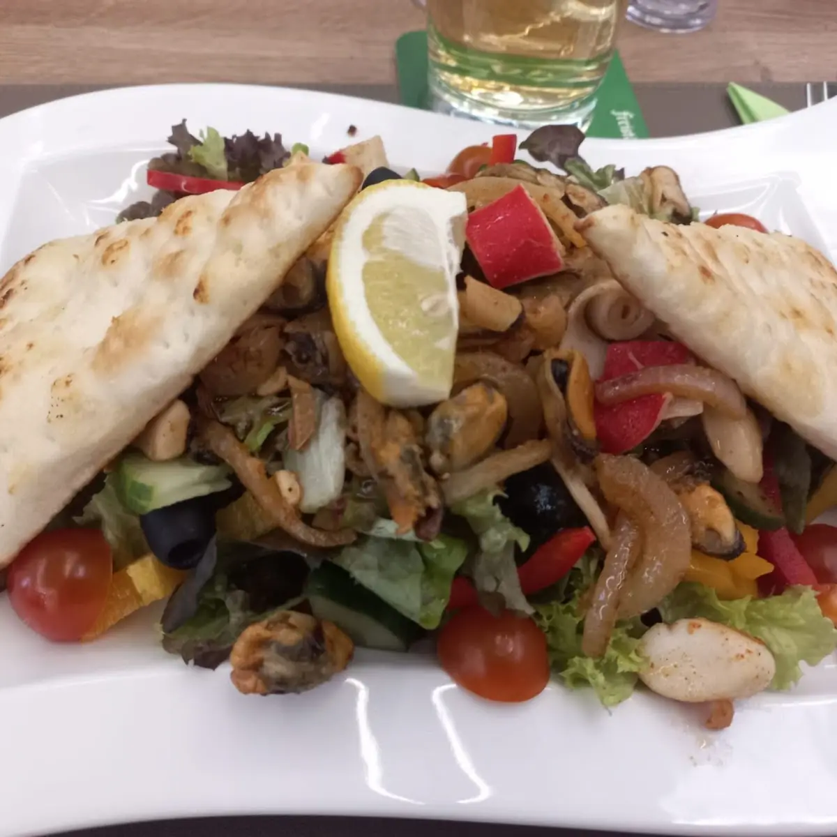 Meeresfrüchte Salat