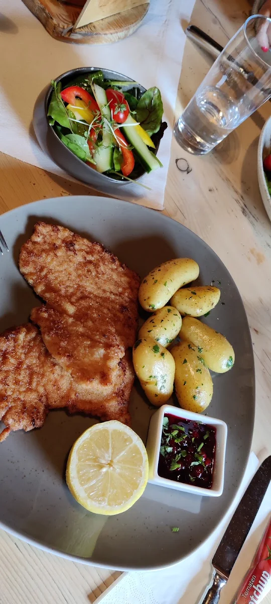 Children Wiener Schnitzel Of Calf With French Fries
