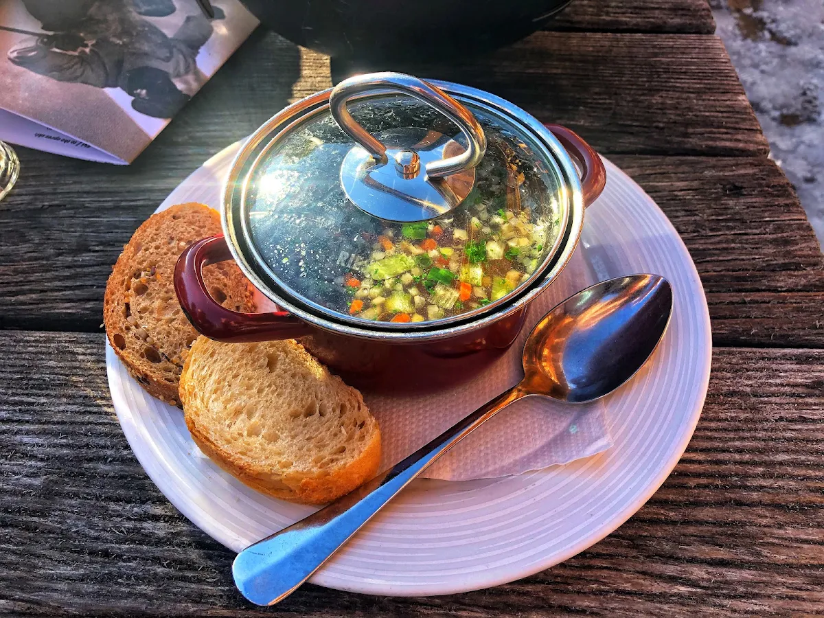 Kaspressknödelsuppe