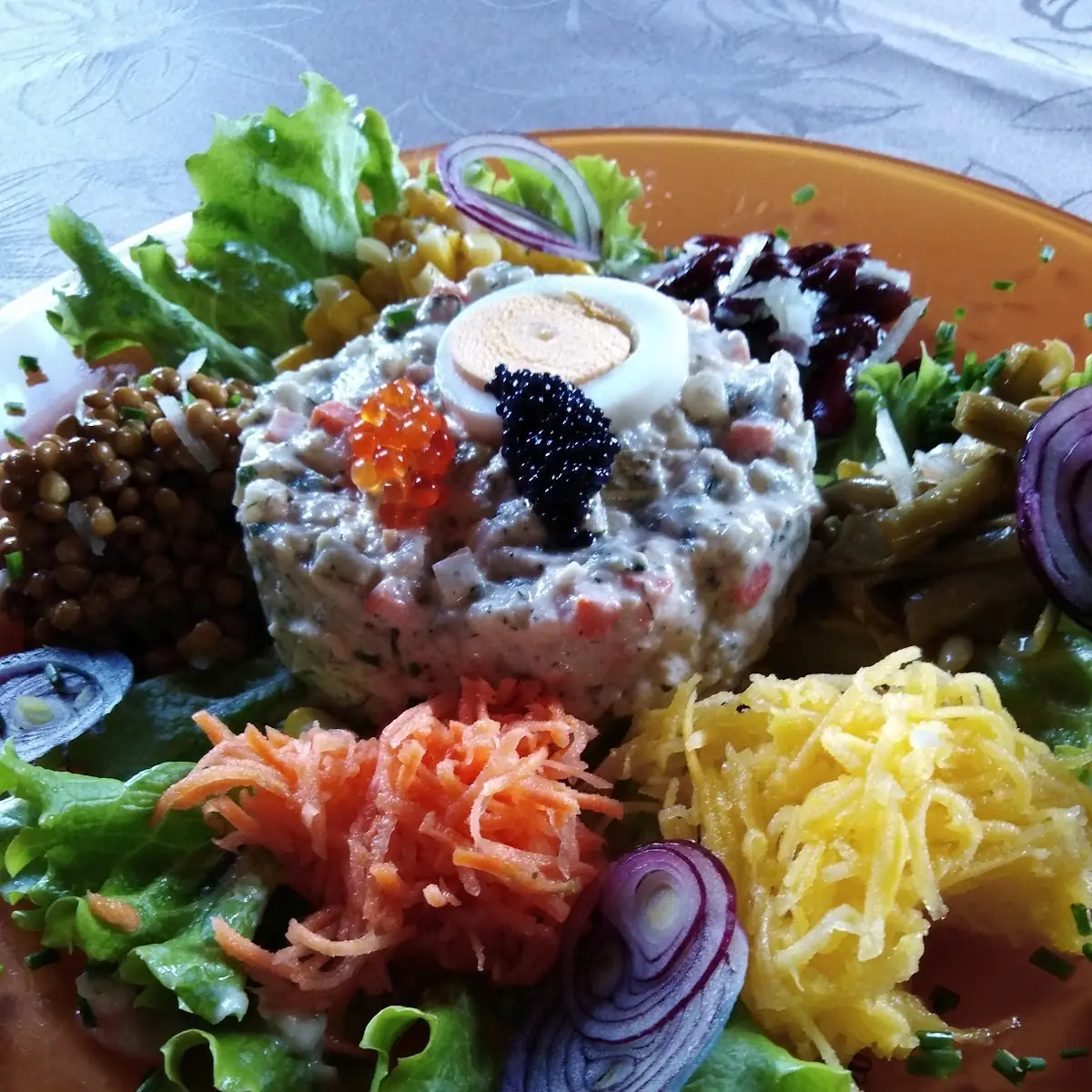 Hausgemachter Heringsalat