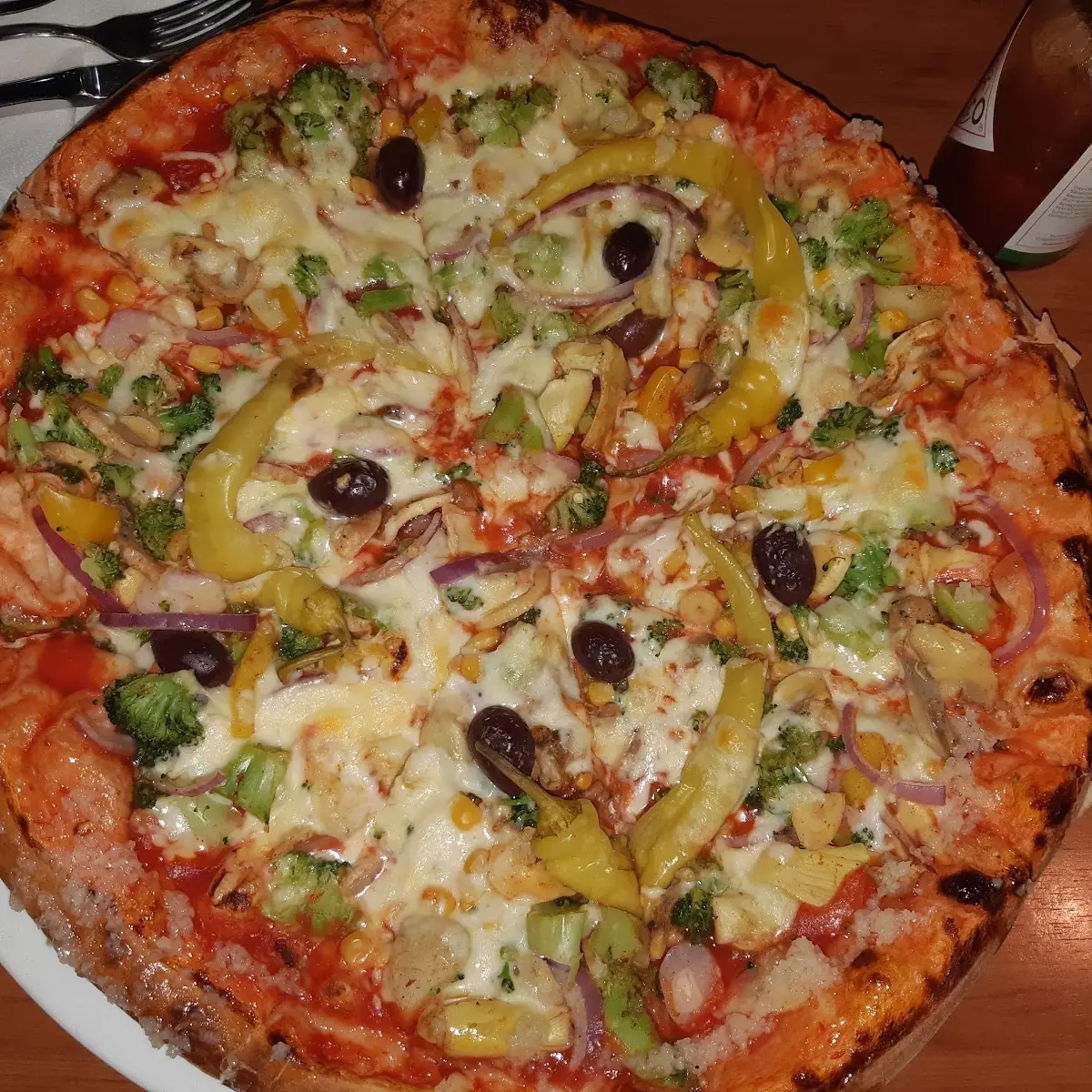 Pizza Lachs