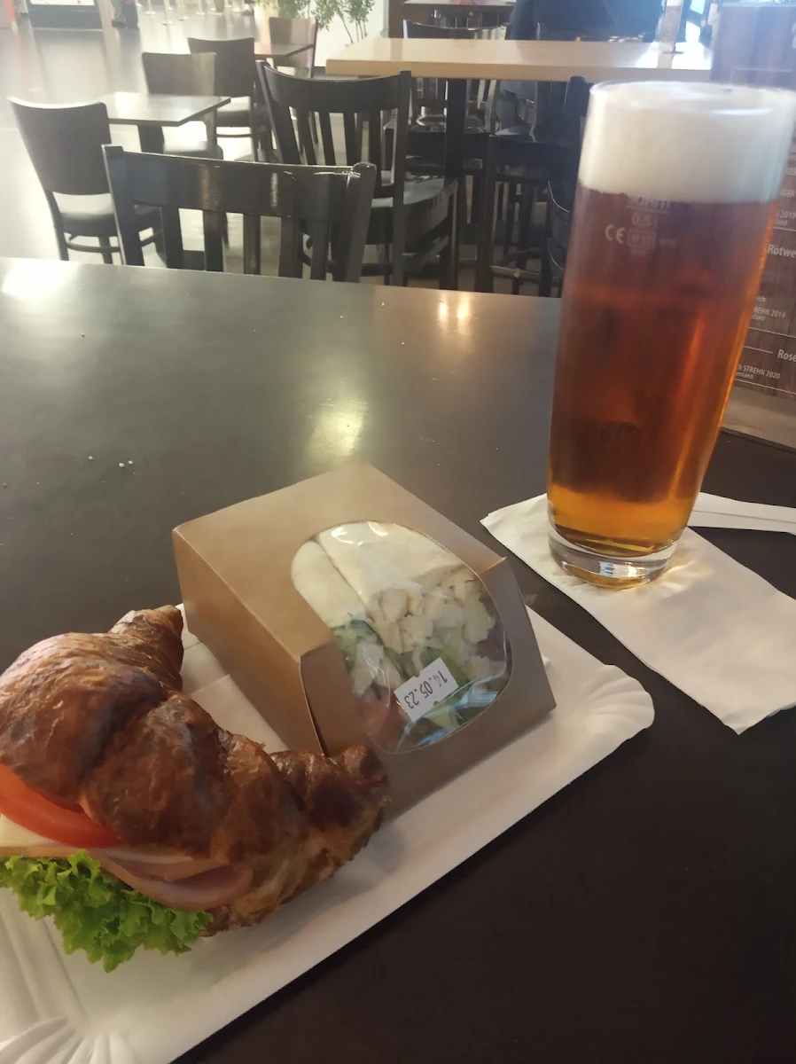 Chicken Wrap Ham and Cheese Croissant