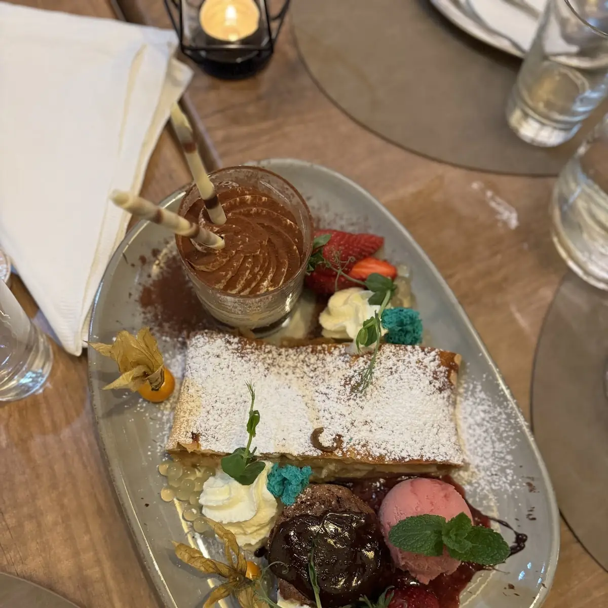 Dessertplatte
