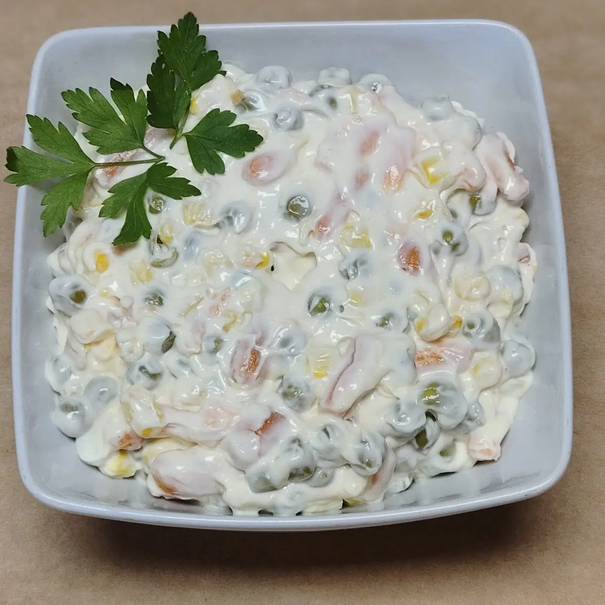 Gemüse Mayonnaisesalat