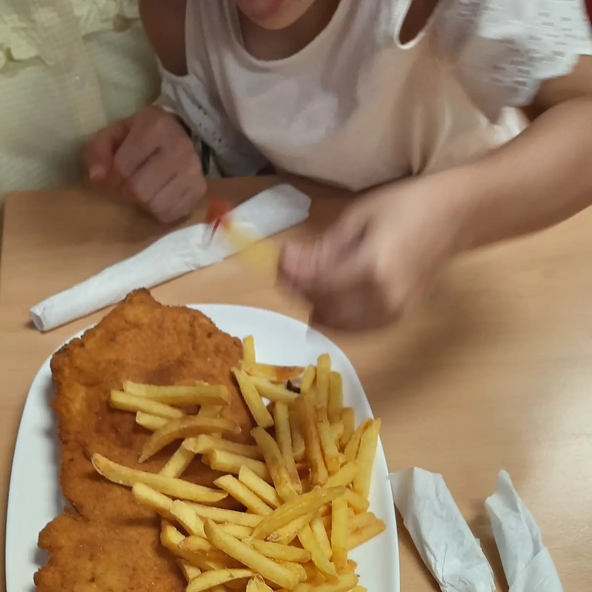 Kinder Schnitzel Menü