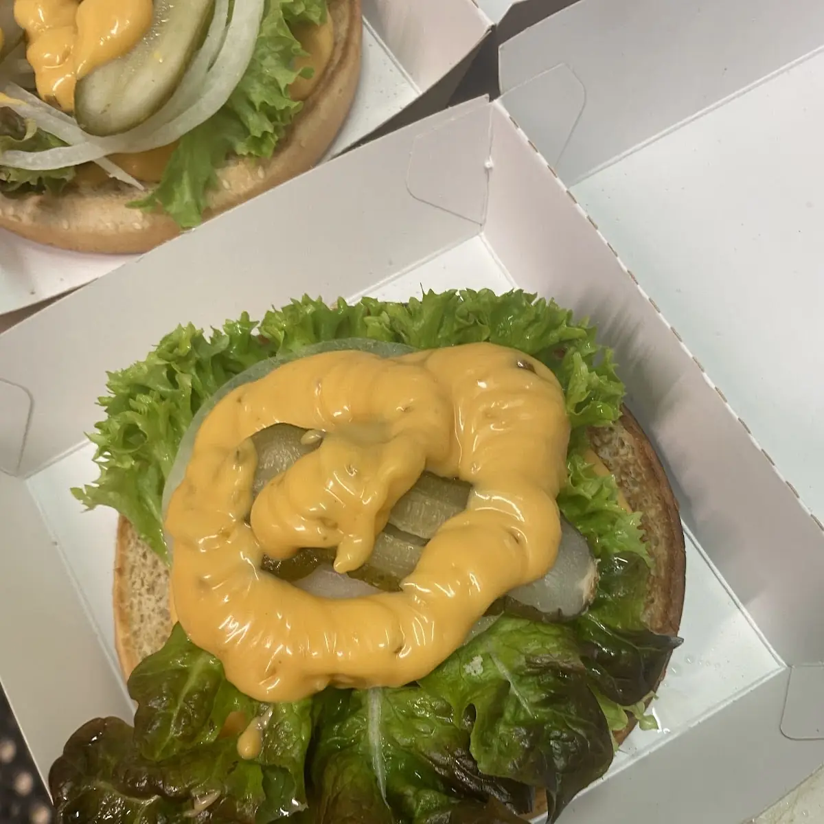 Burger Vorbereitung