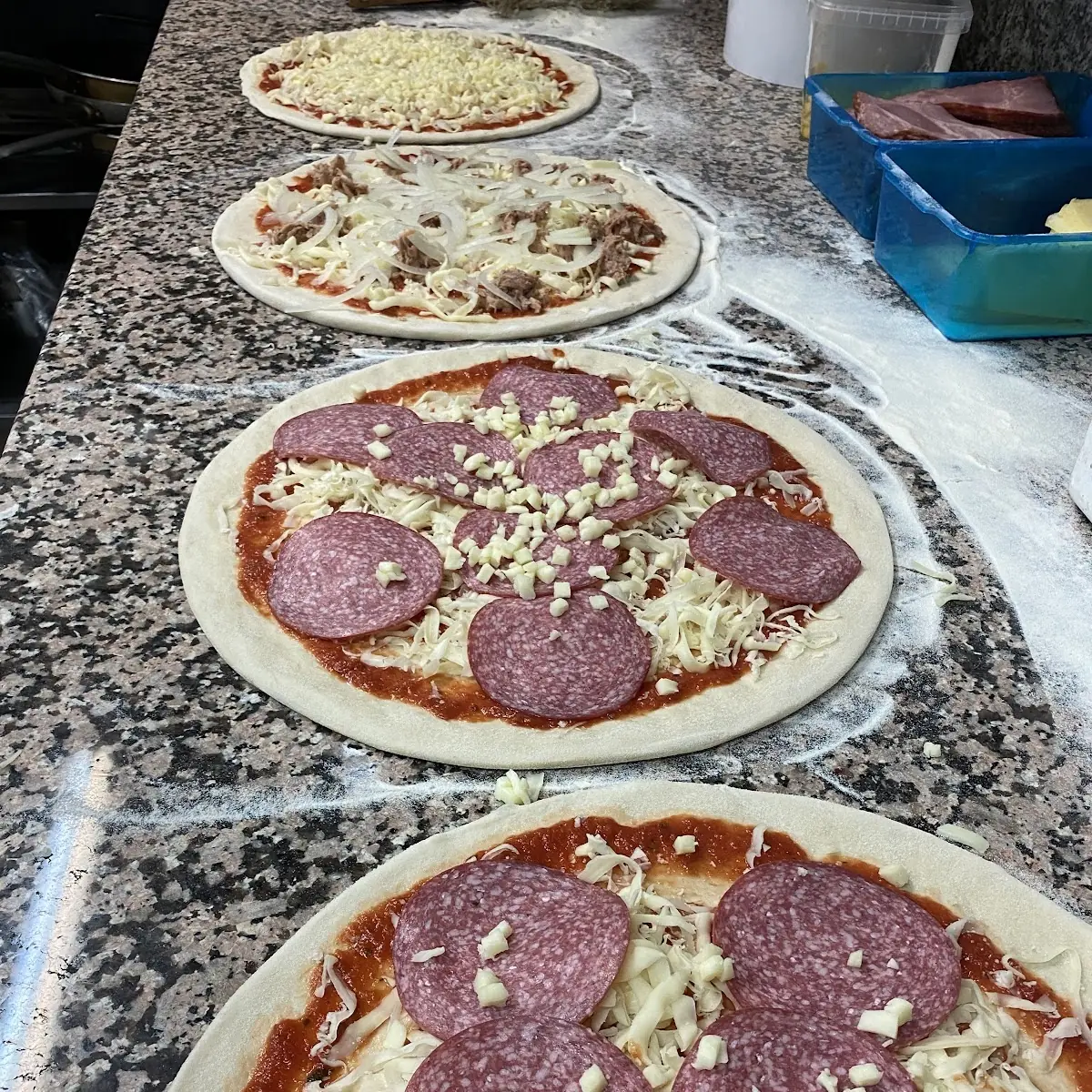 Leckere Pizzas