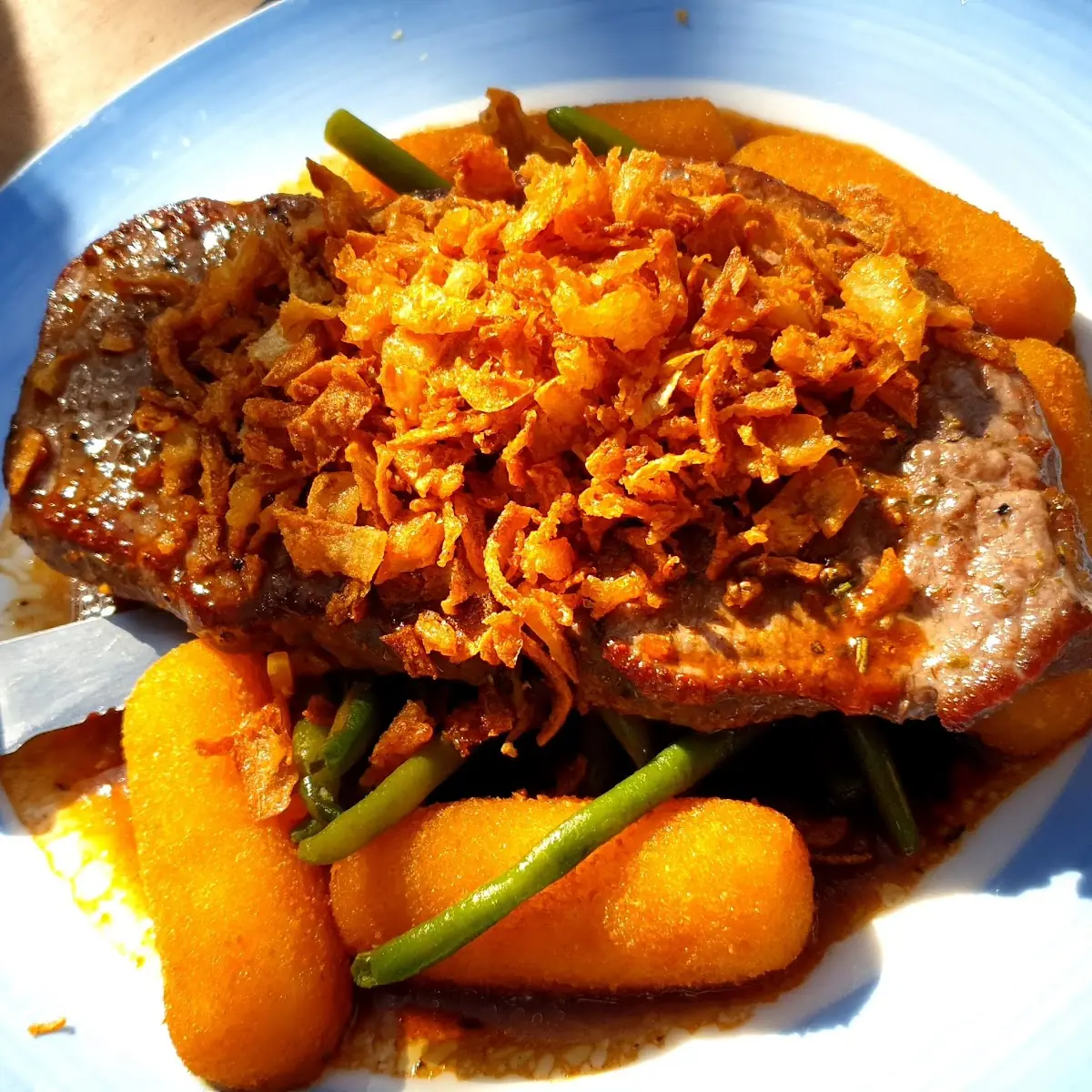 Zwiebelrostbraten