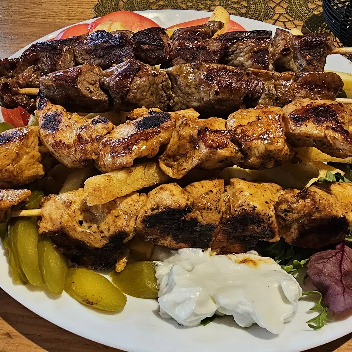 Gegrilltes Gericht