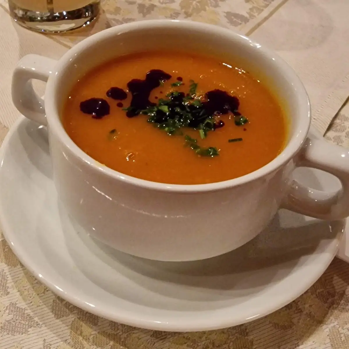 Kürbiscremesuppe