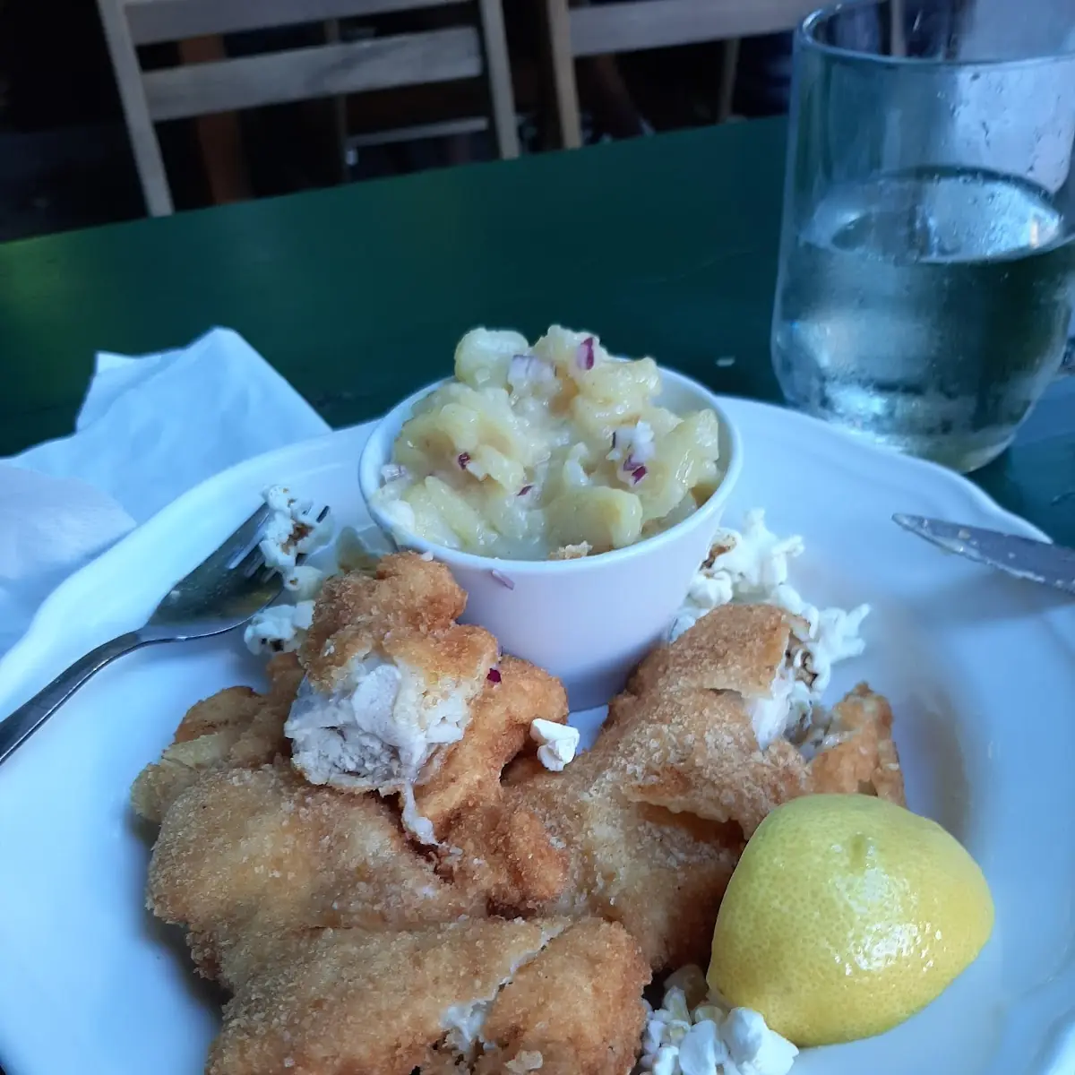 Backhendl Mit Kartoffelsalat