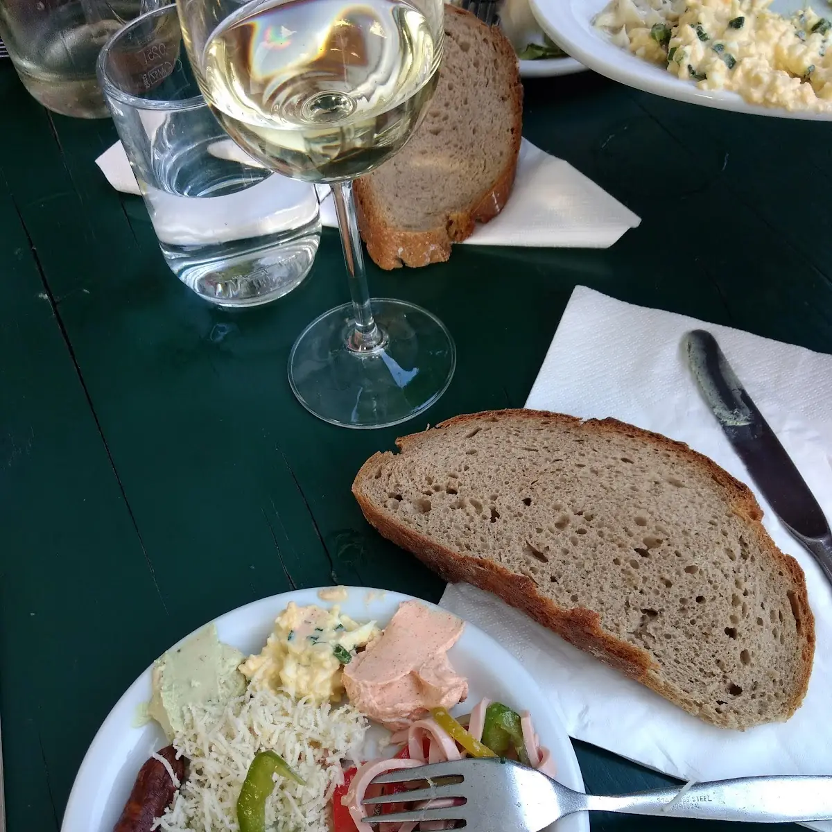 Wurstteller Mit Brot