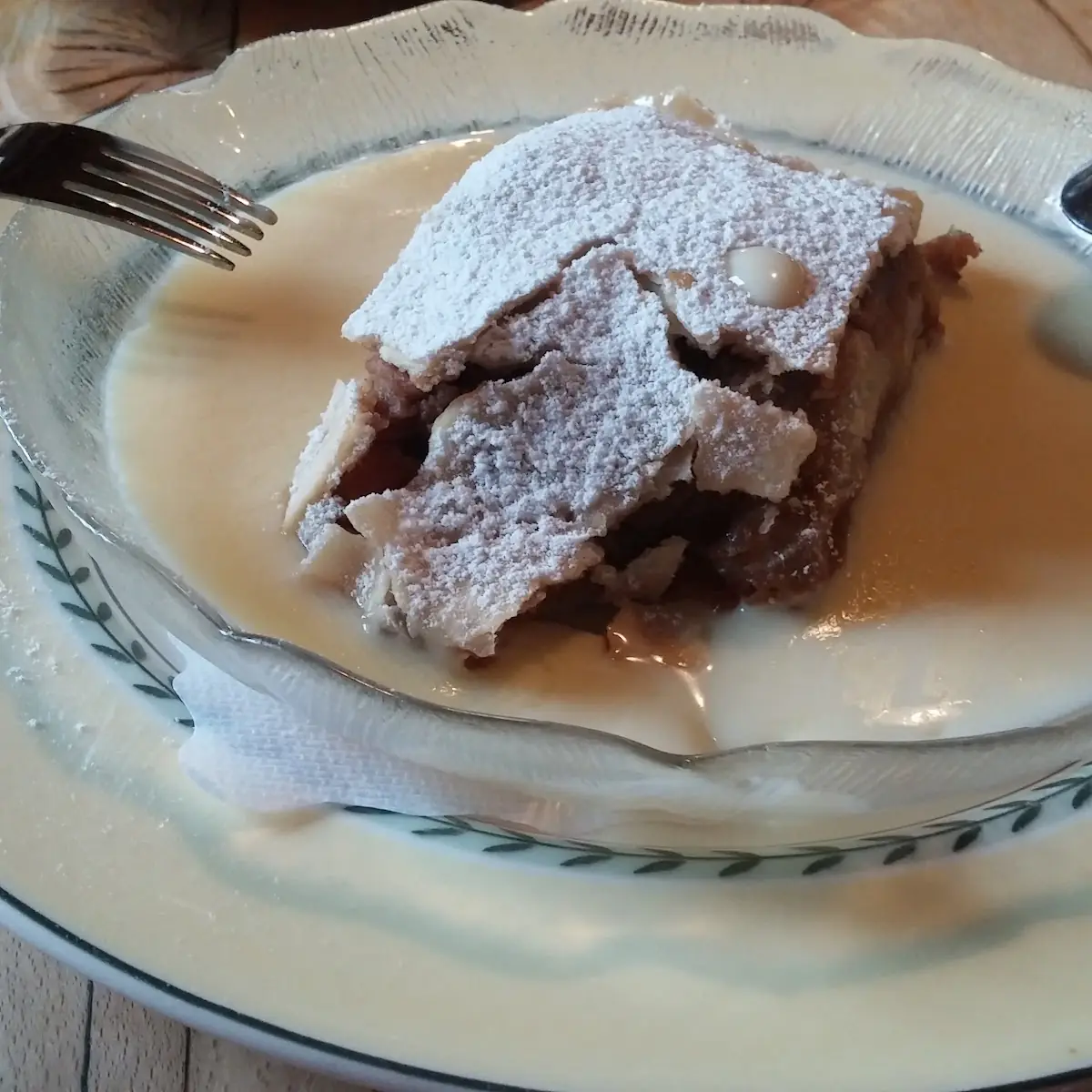 Apfelstrudl Mit Vanillesosse