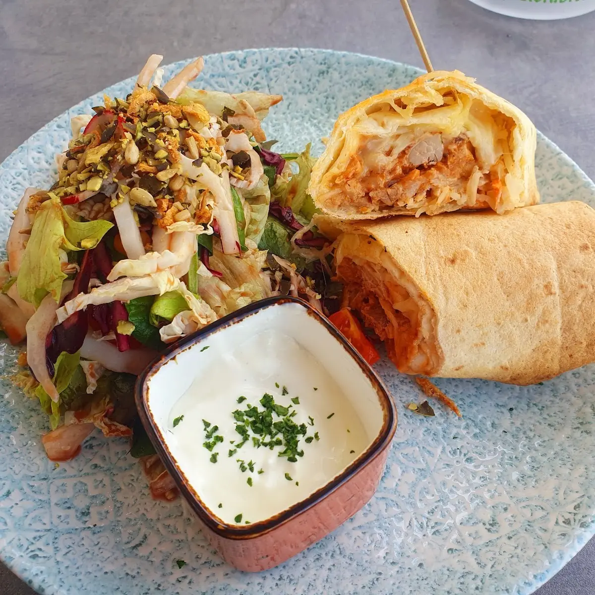 Pulled Pork Wrap