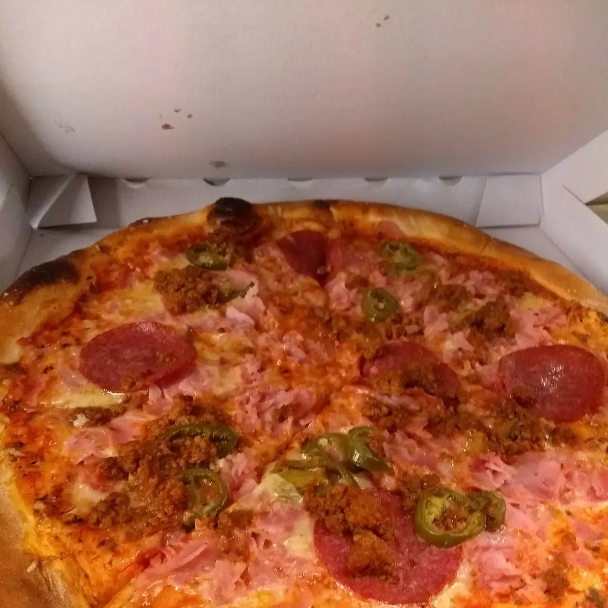 Pizza Schinken Und Champignons