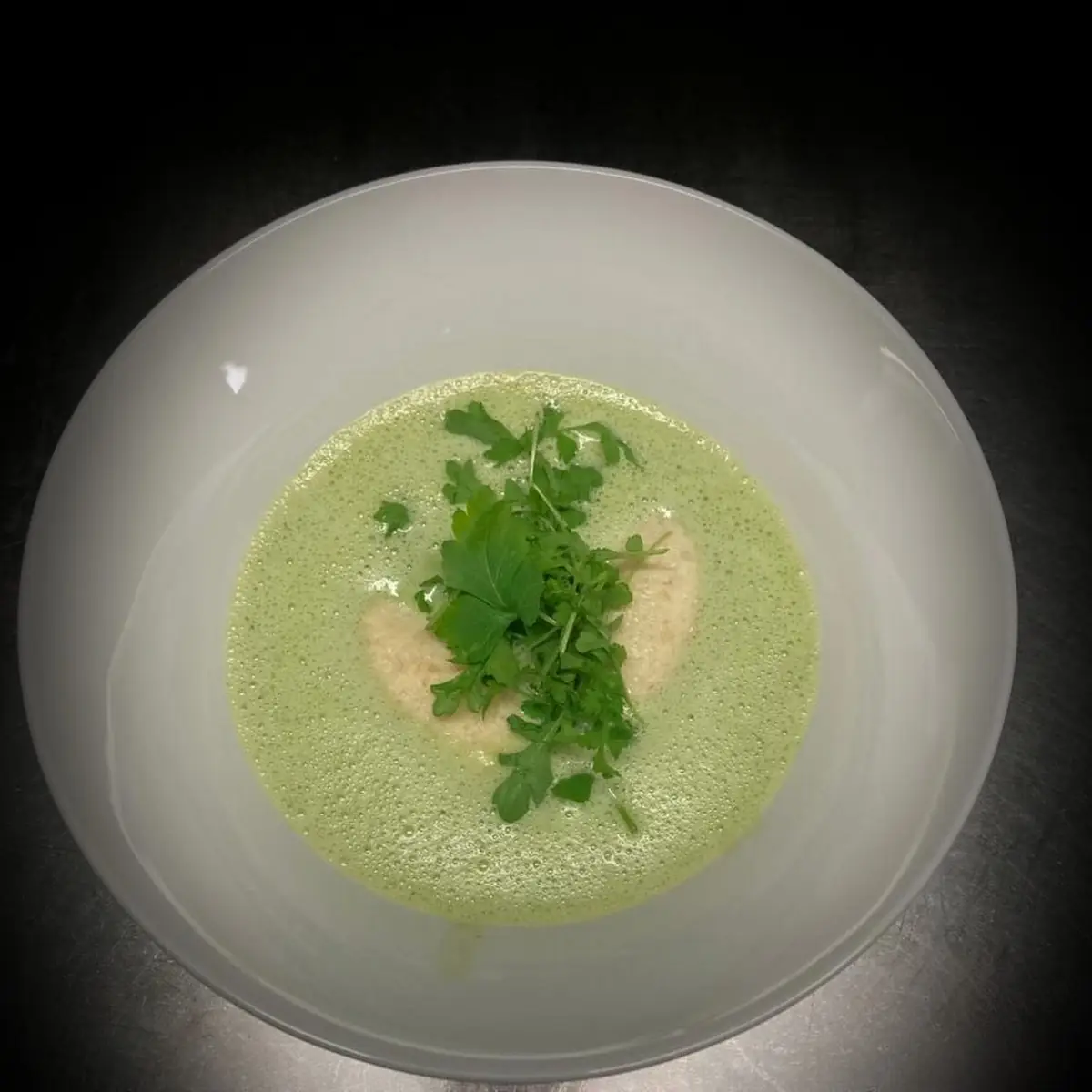 Kresseschaumsuppe