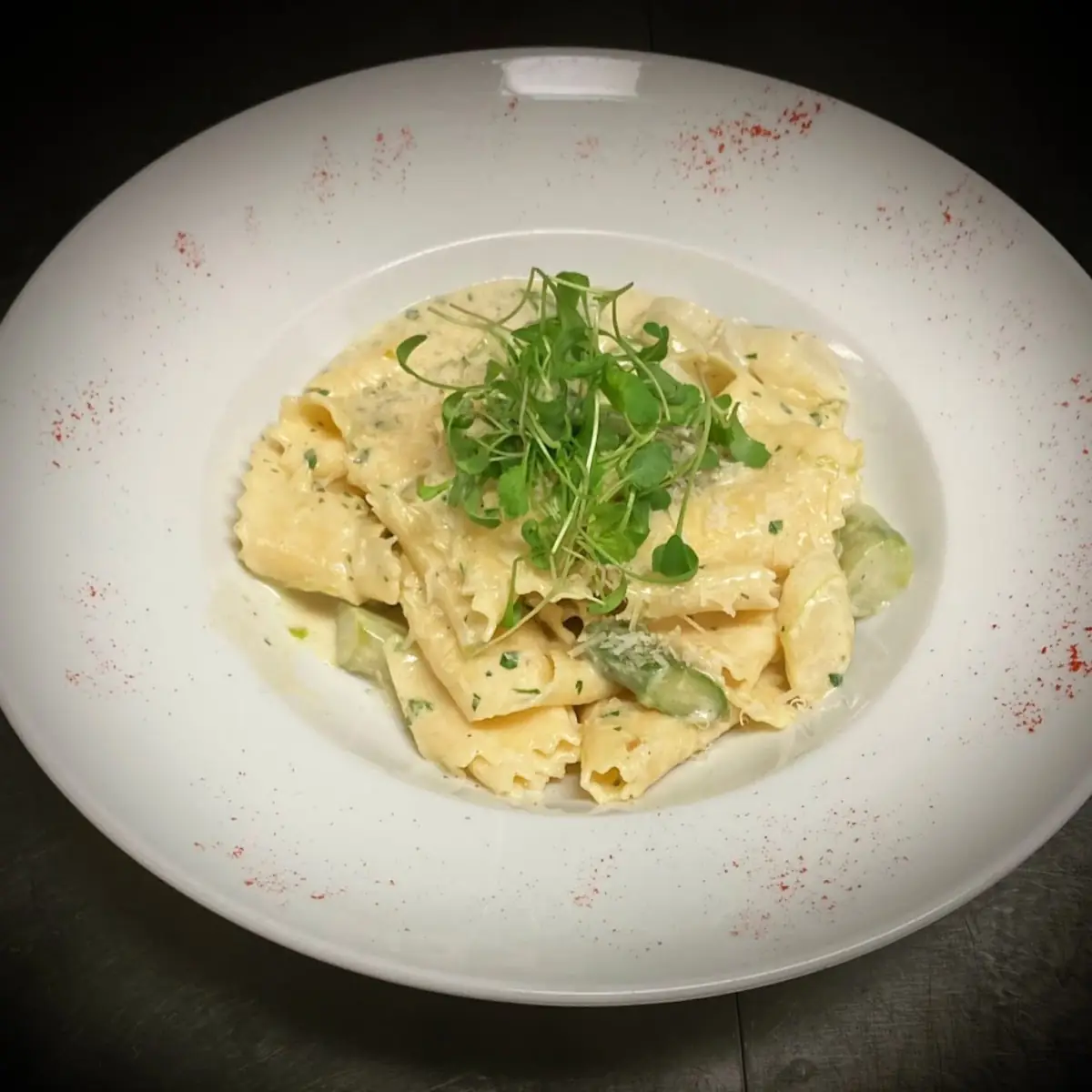 Spargelpappardelle