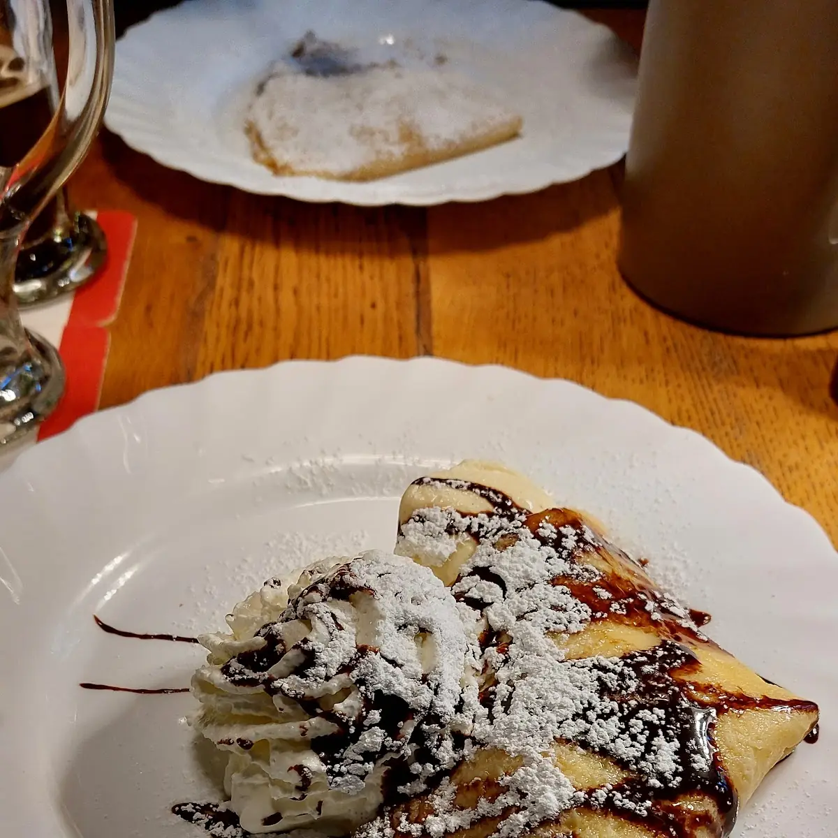 Palatschinken Mit Eis