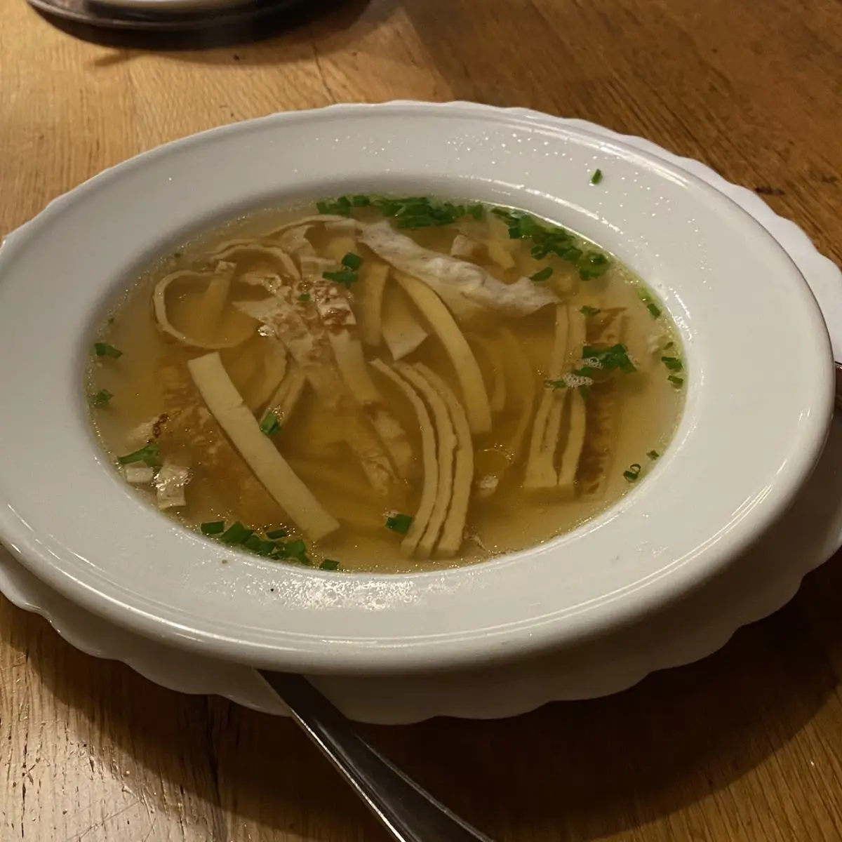 Soup Mit Frittaten
