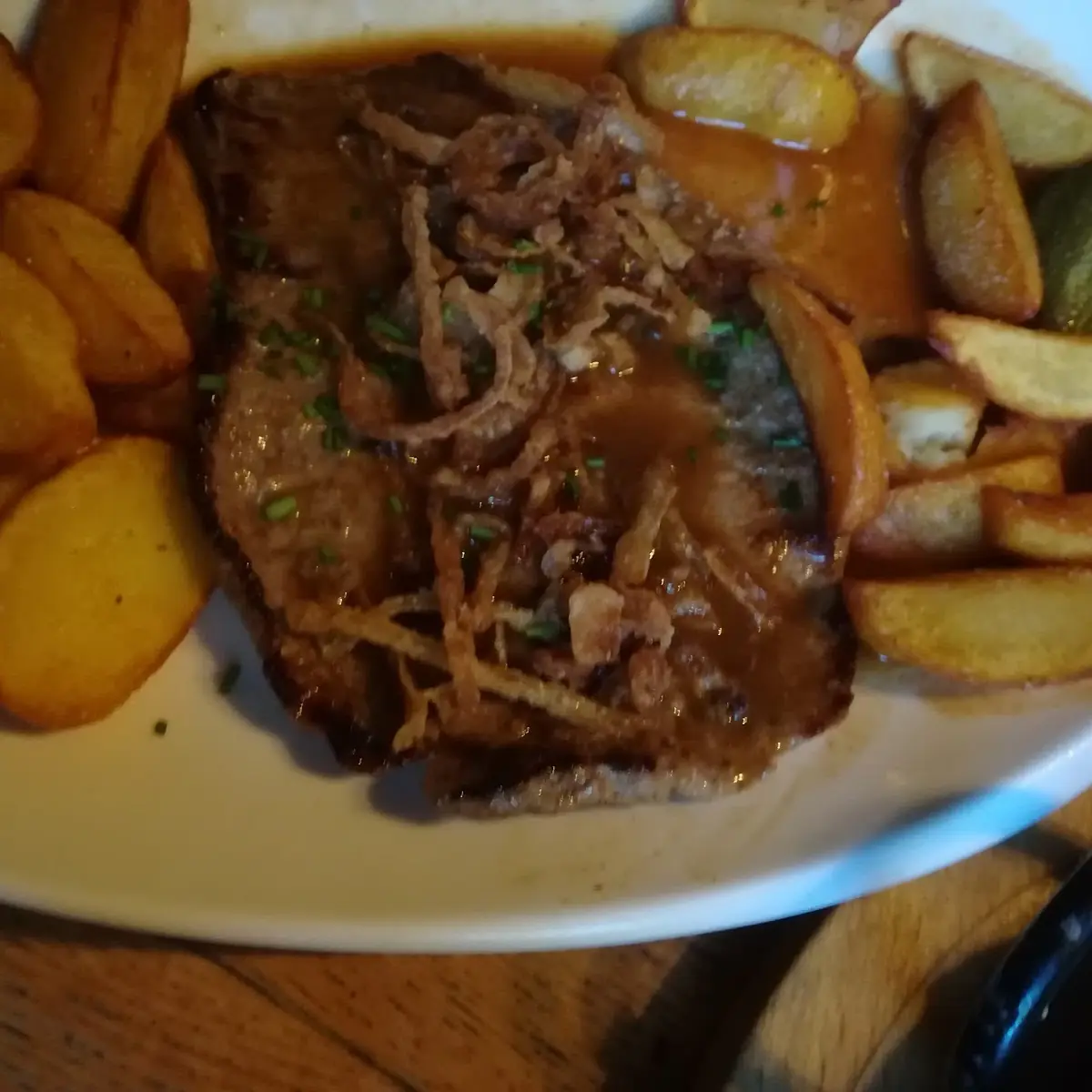 Zwiebelrostbraten