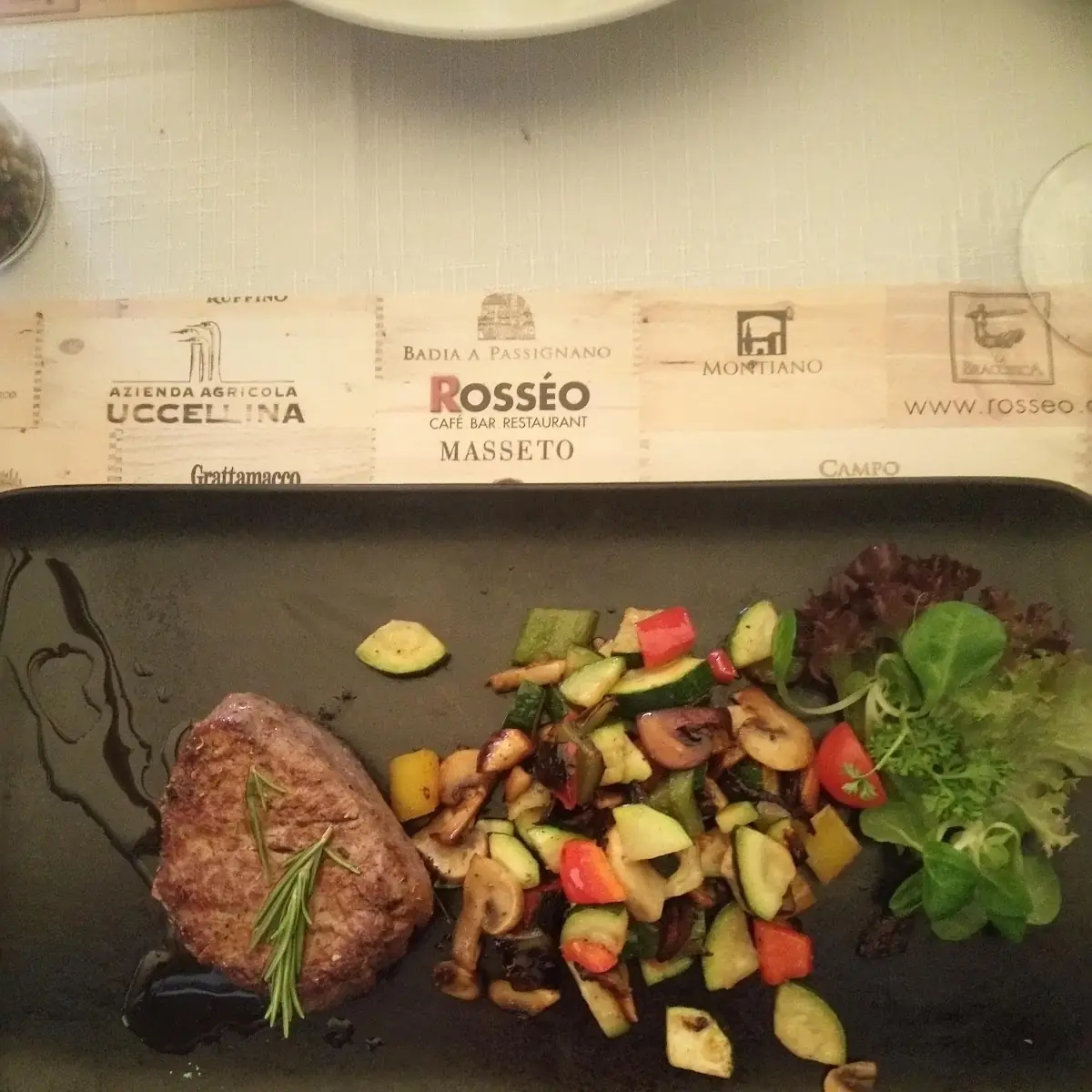 Filetsteak Mit Gemüse