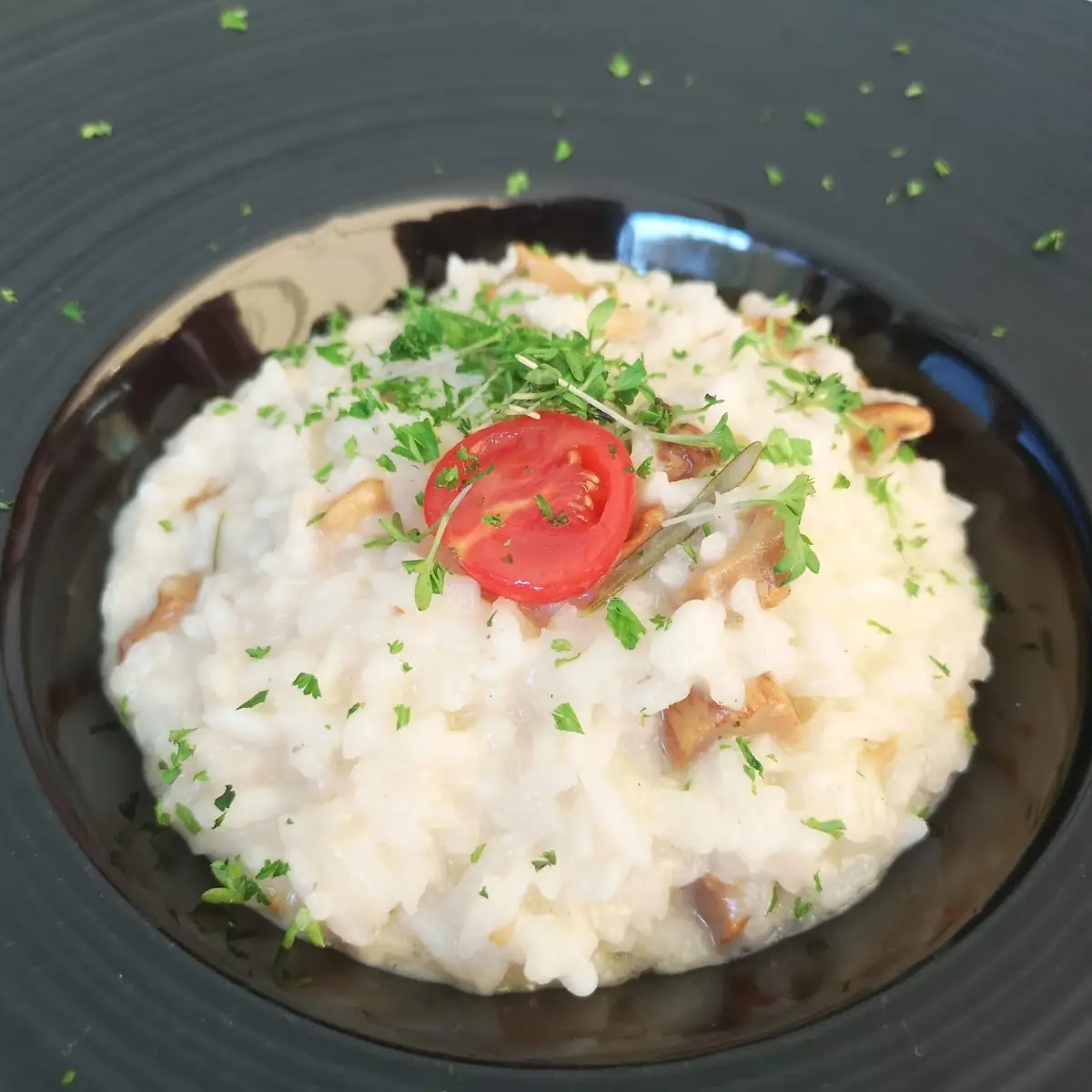 Pilzrisotto