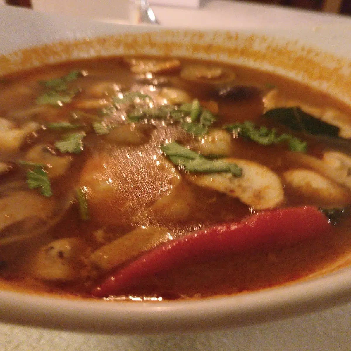 Tom Yum Suppe