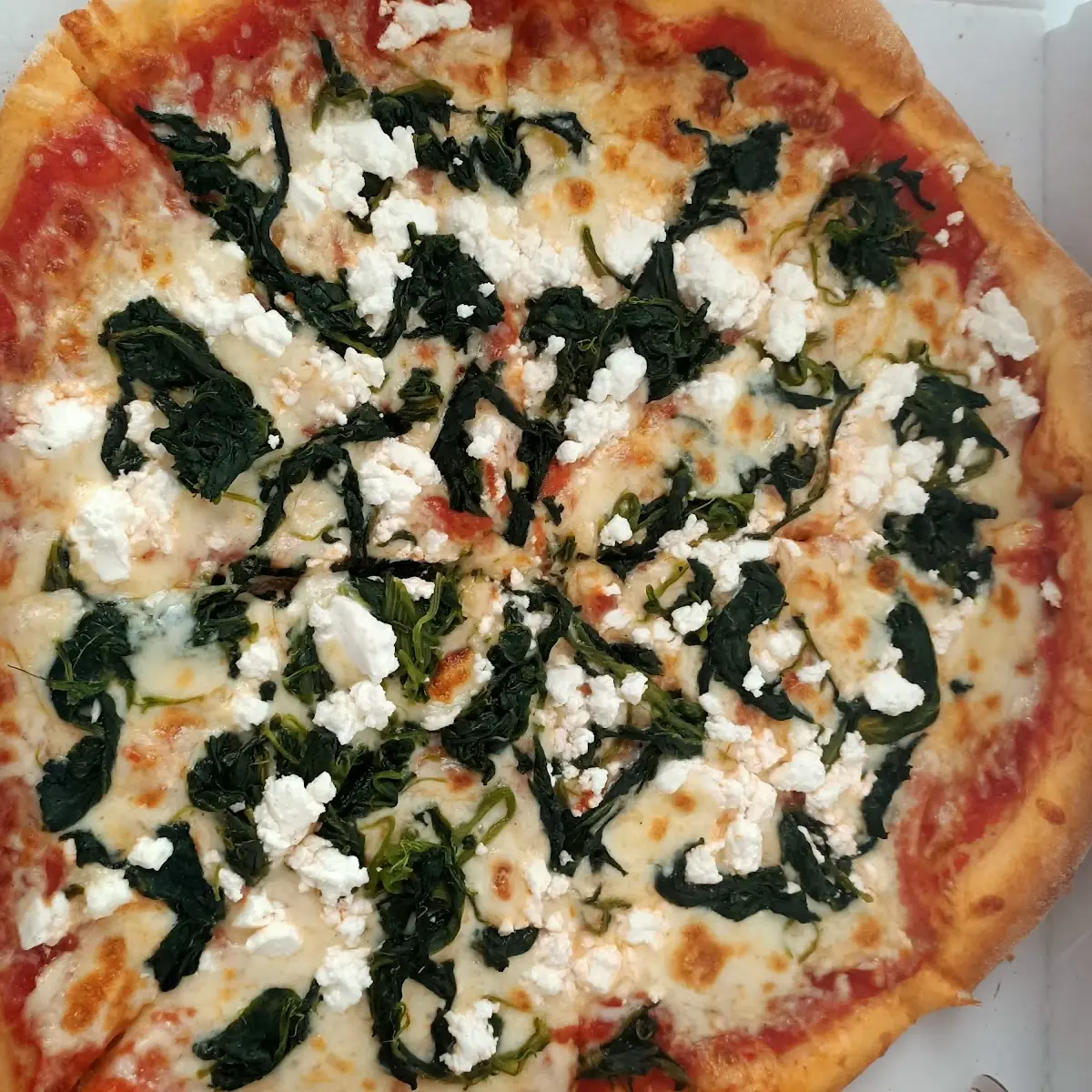 Spinach Pizza