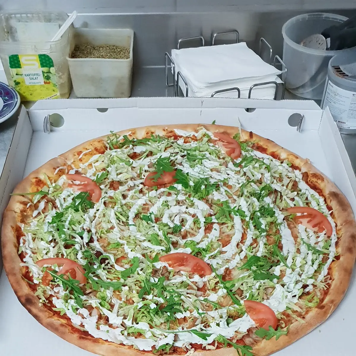 Familien Pizza 50